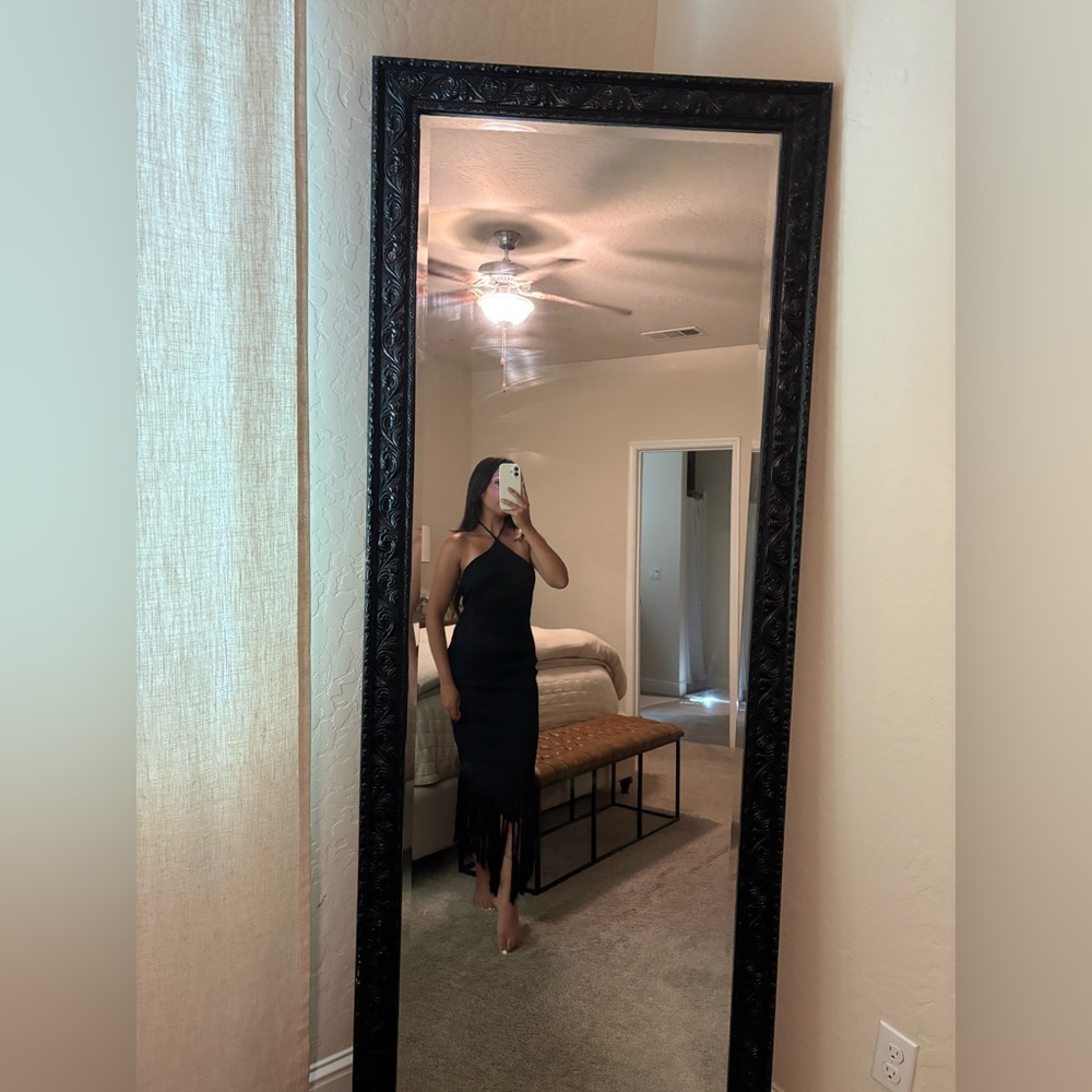 Amazon Black Asymmetrical Dress